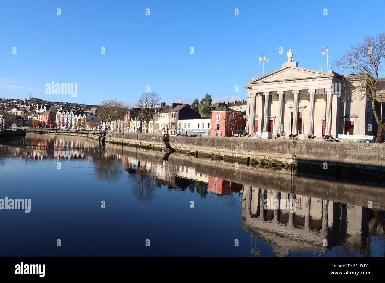 St, Mary's Church on Pope's Quay, Cork City, County Cork, Munster, Republik Irland, Stockfoto