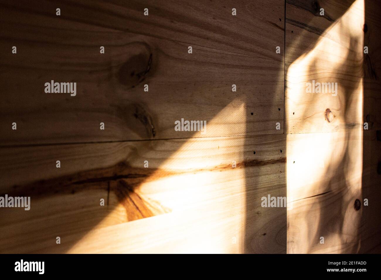 Kanadische Holzhütte in lokaler Handarbeit Stockfoto