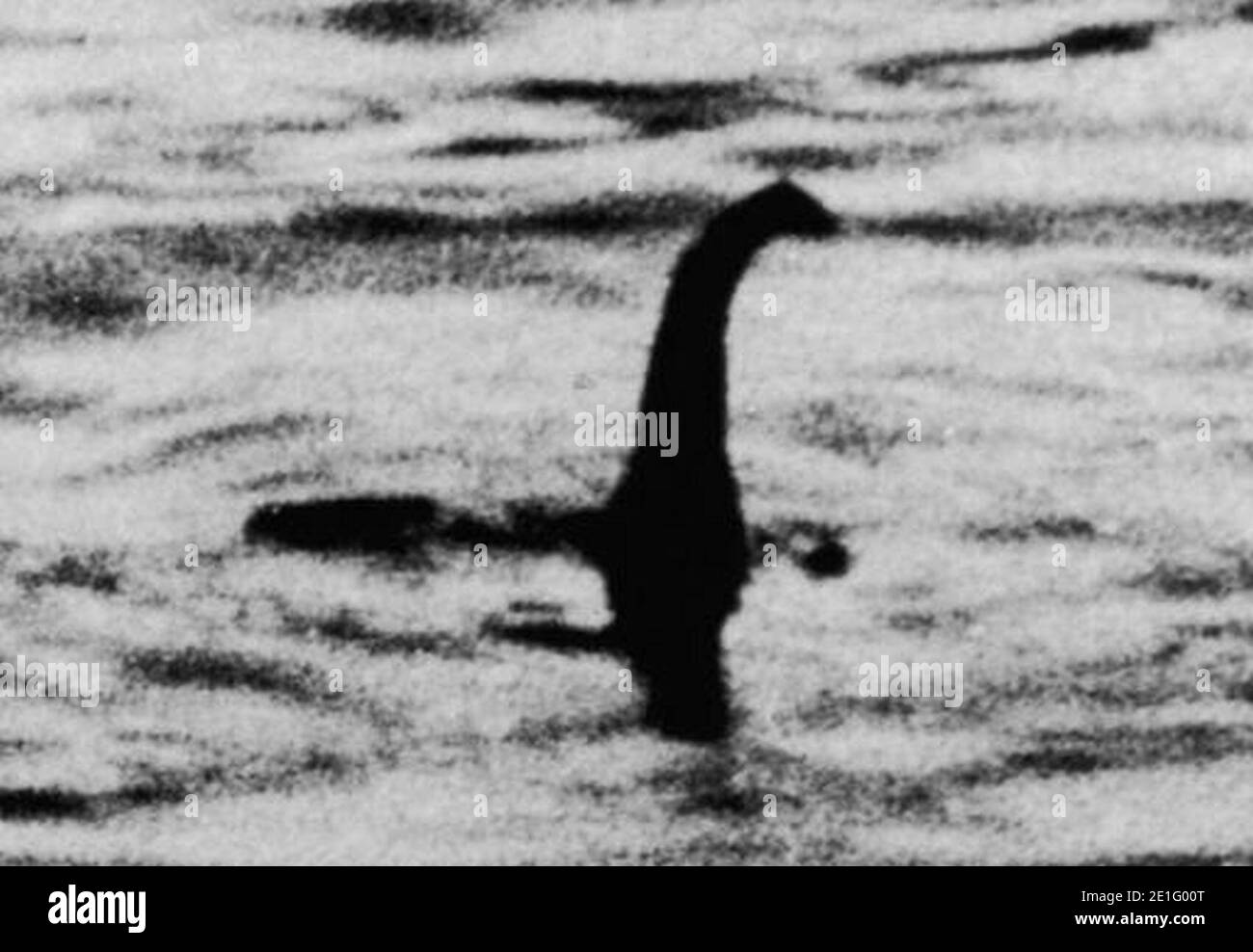 Loch Ness Monster-1 (beschnitten) 2. Stockfoto