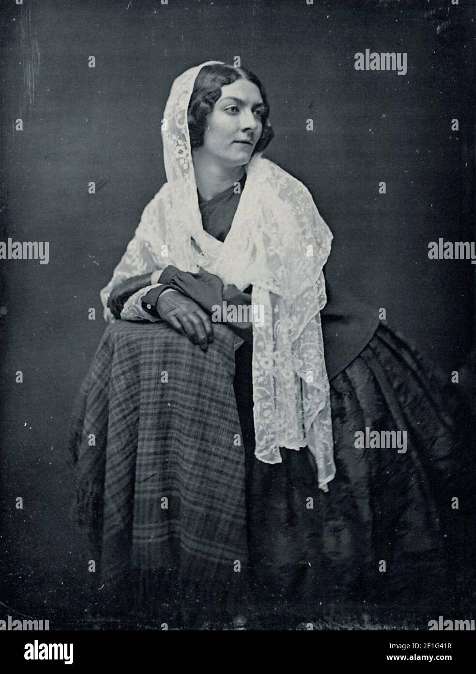 Lola Montez - 1851. Stockfoto