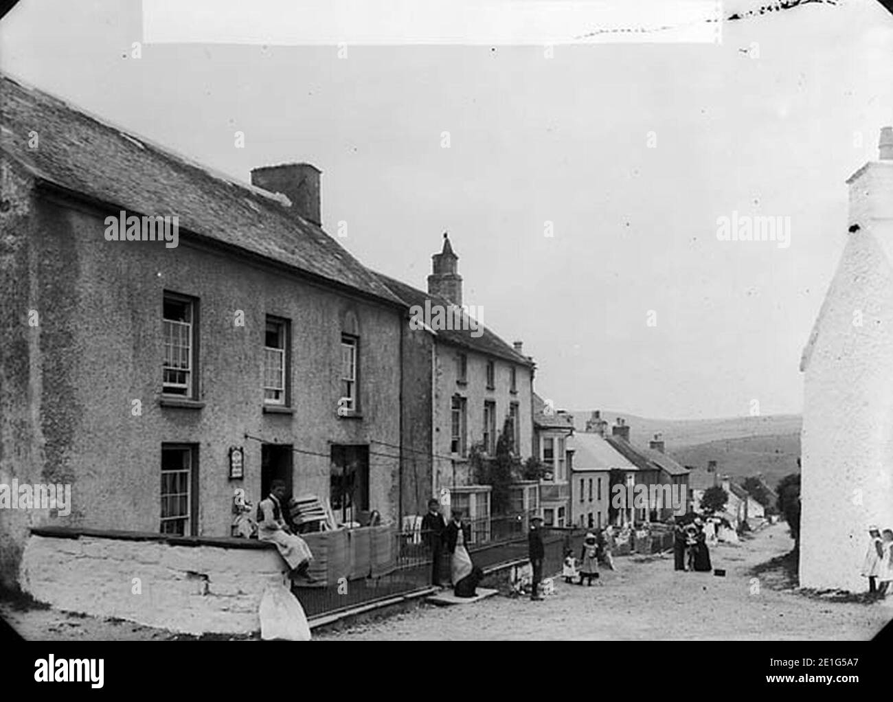 Long Street, Newport (Pembs) Stockfoto