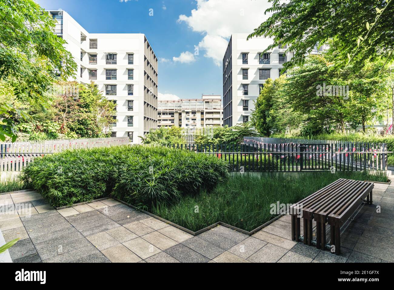 Kampung Admiralty in Singapur, eine grüne Gemeinschaft integrierte Entwicklung. World Building of the Year beim World Architecture Festival 2018 Stockfoto