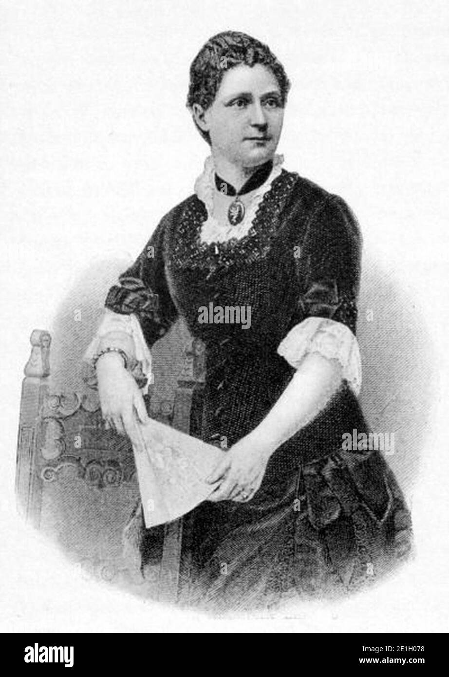 Louise Adolpha Le Beau. Stockfoto