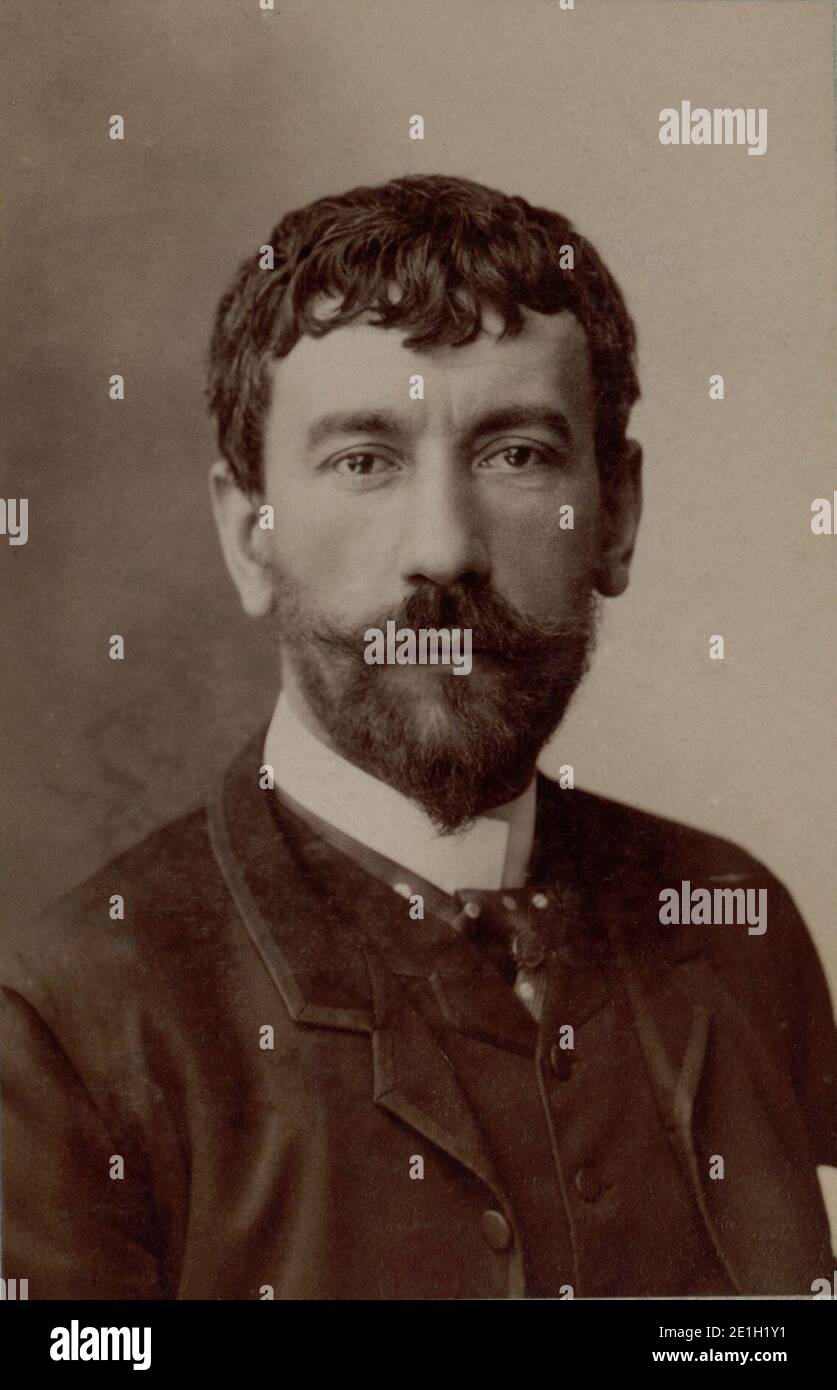 Louis-Maurice Boutet de Monvel - Fotoatelier Nadar. Stockfoto