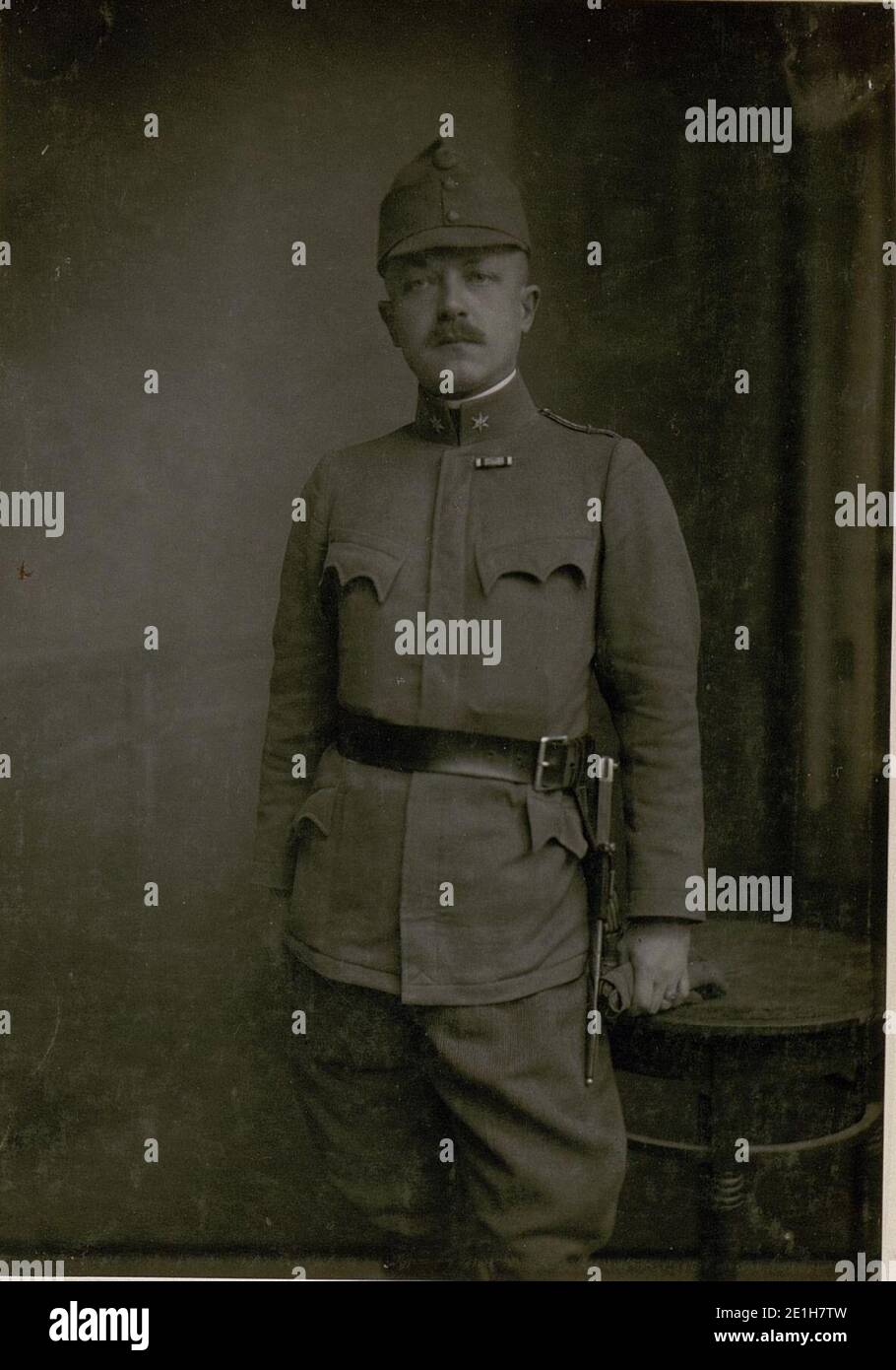 Ltn.Adolf Rölz. Stockfoto