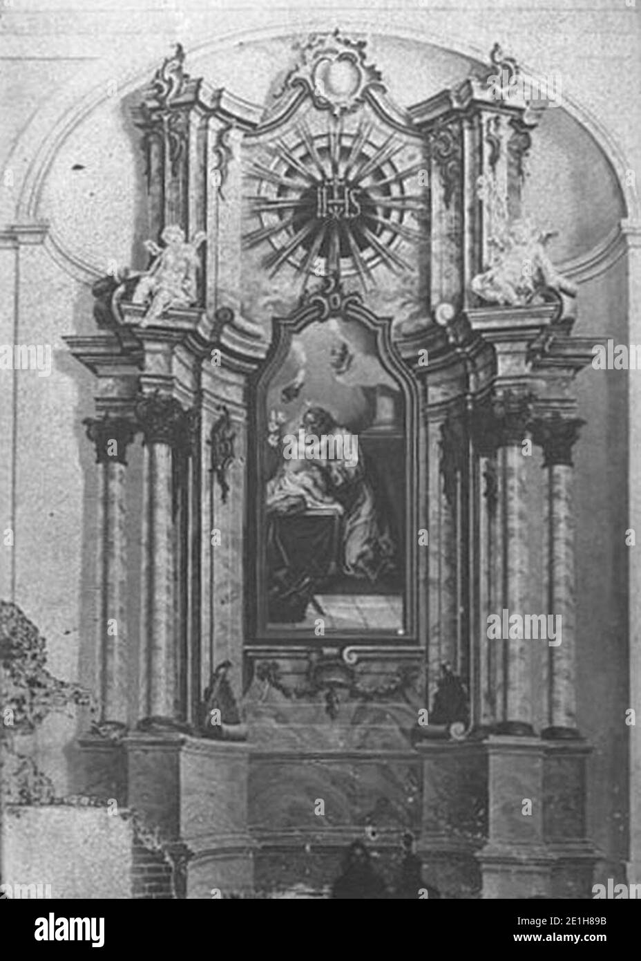 Lubiašoŭ, Pijarski. Любяшоў, Піярскі (1919-39) (2) 1. Любяшоў, Піярскі (1919-39) (2). Stockfoto