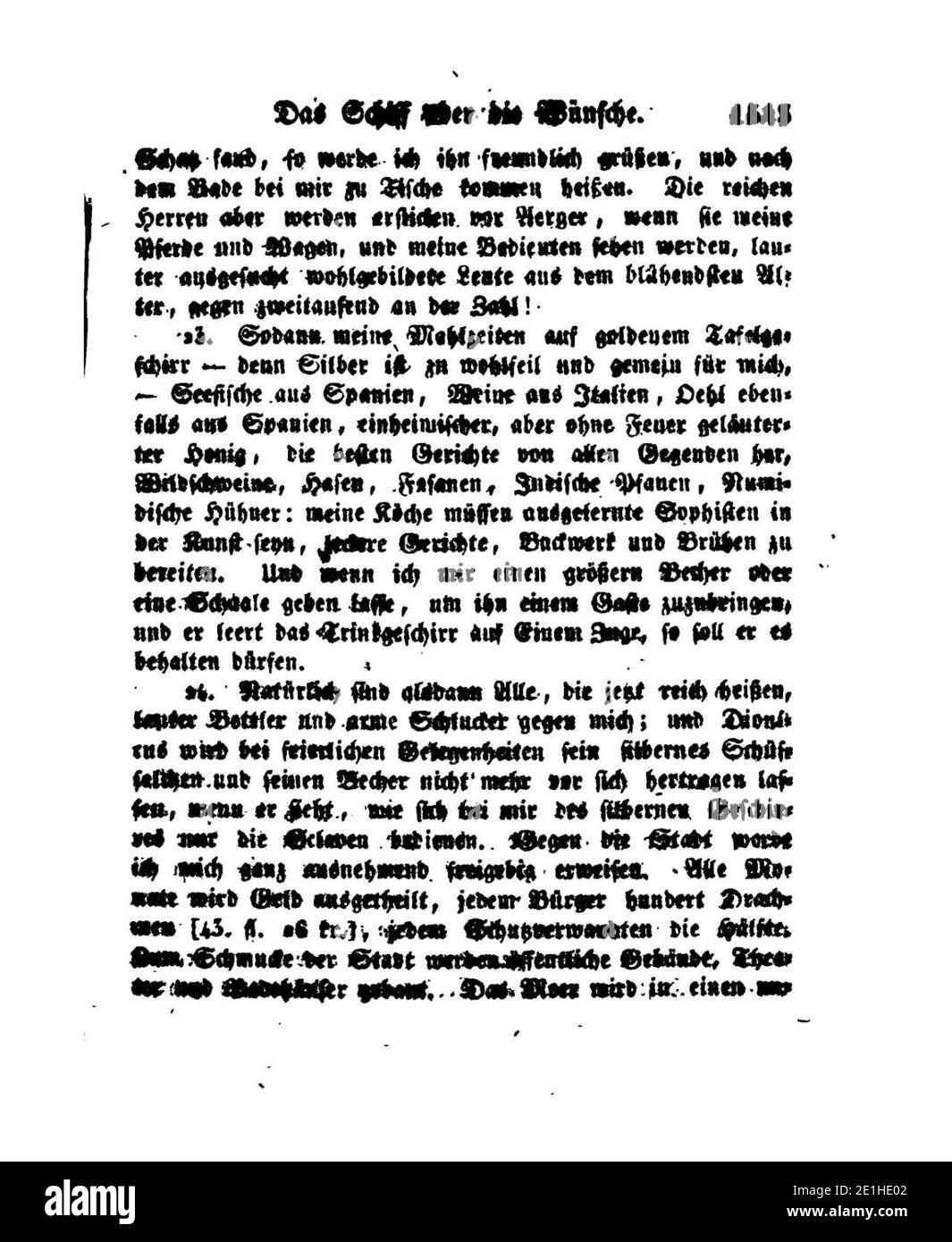 Lucians Werke 1543. Stockfoto