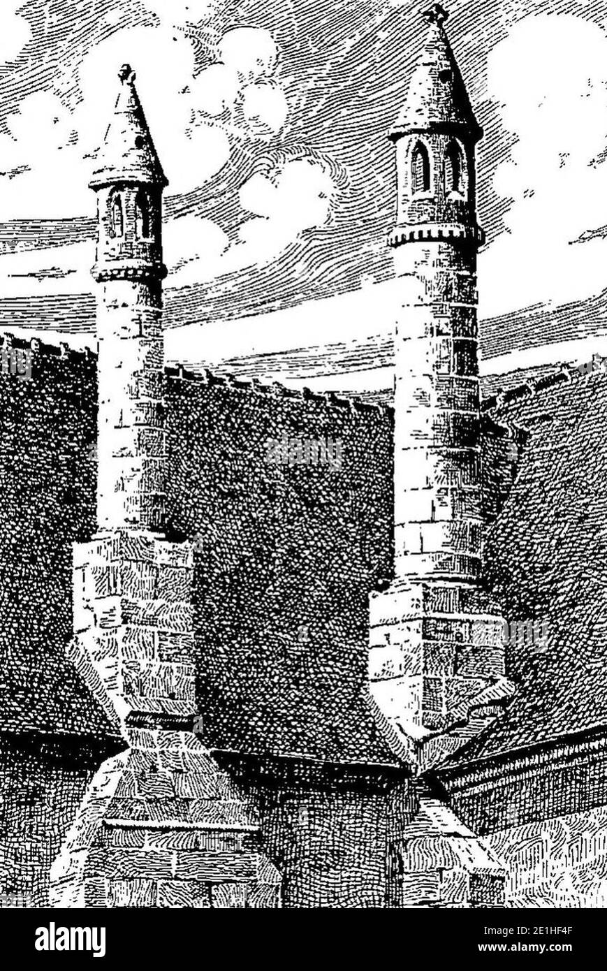 Lucien Bégule - L'abbaye de Fontenay et l'architecture cisterzienser Seite 044-2 1. Stockfoto