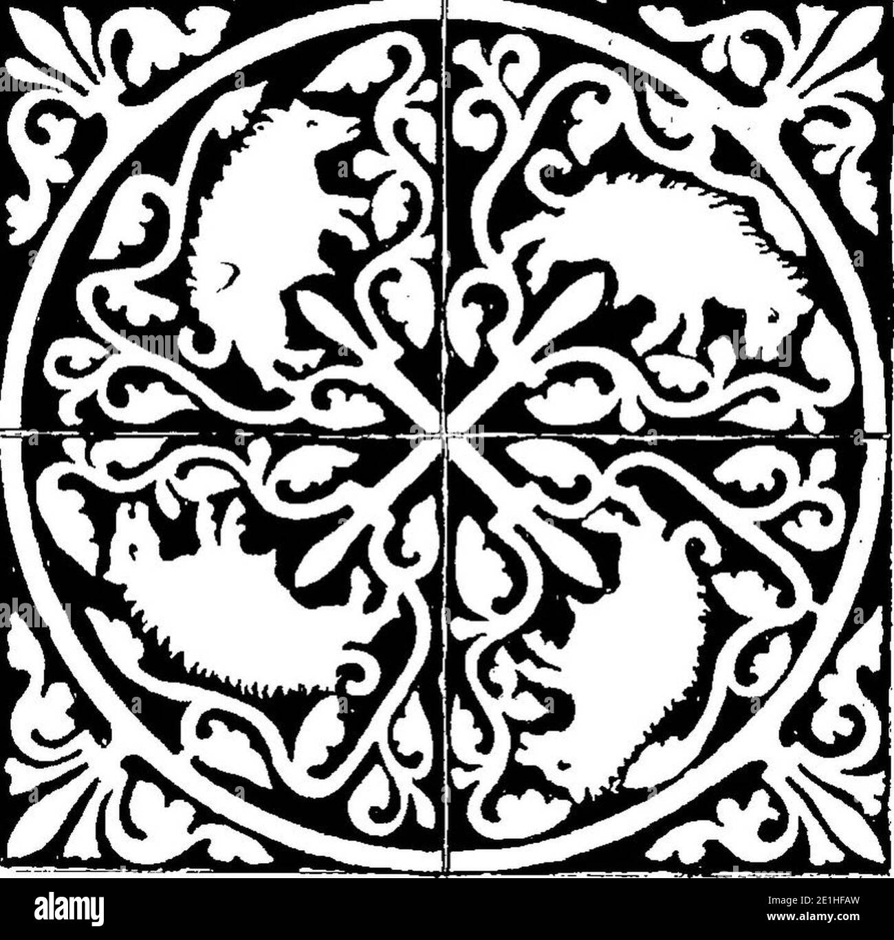 Lucien Bégule - L'abbaye de Fontenay et l'architecture cisterzienser Seite 062-2 1. Stockfoto