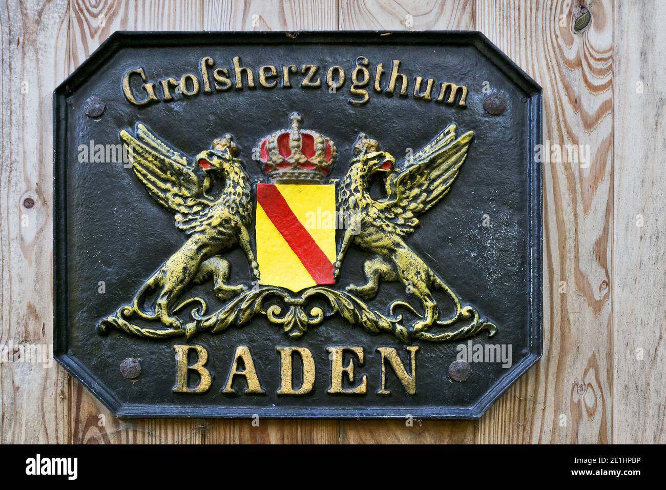 Wappen Großherzogtum Baden ein souveräner Staat