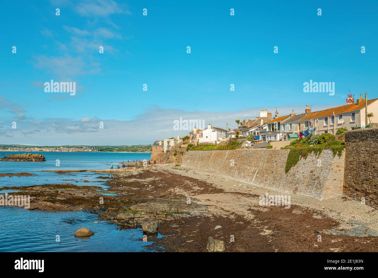 Dorf Marazion in der Nähe von St.Michaels Mount, Cornwall, England Stockfoto