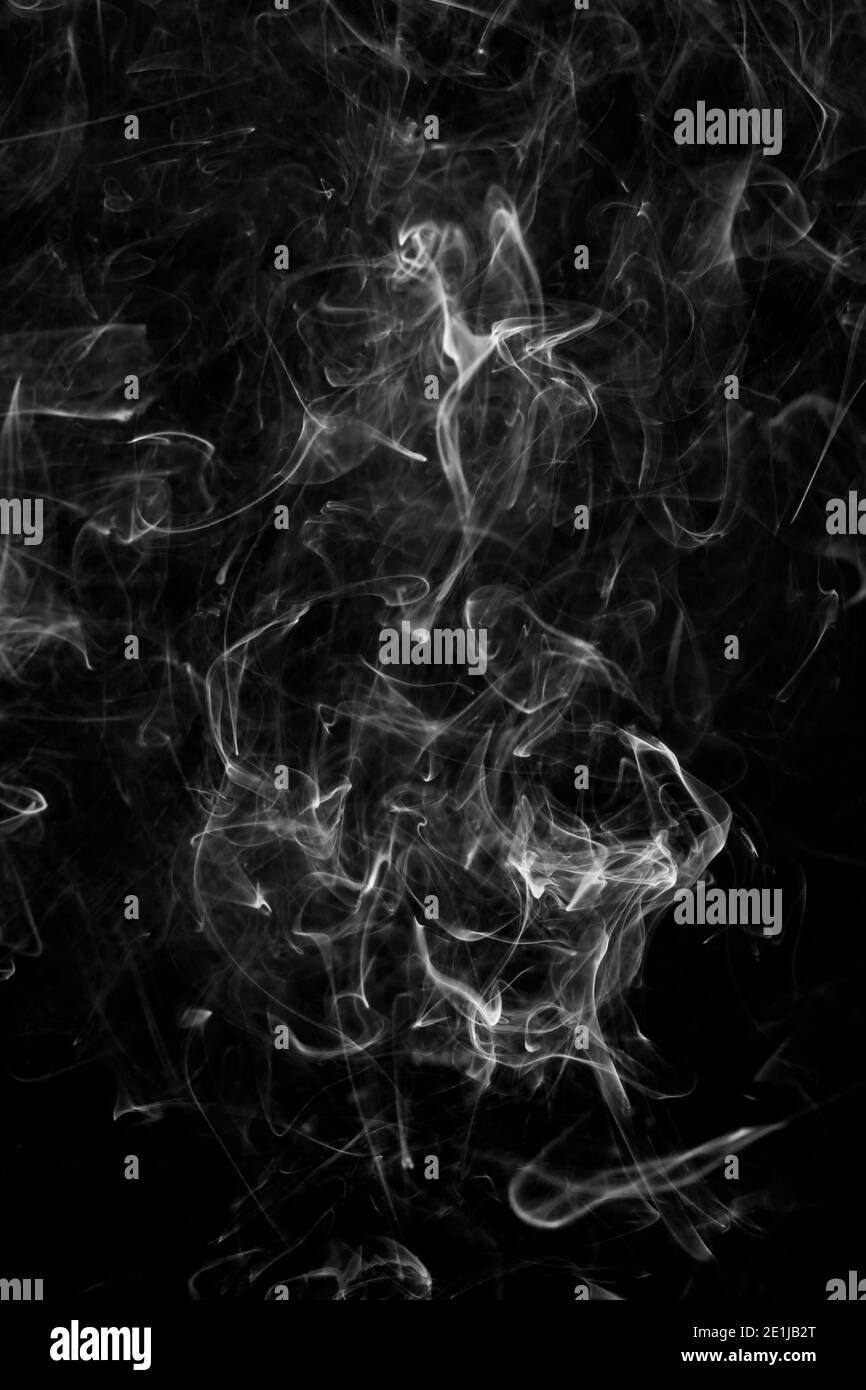 Schwarz und Weiß abstrakt Licht Rauch Hintergrund Stockfoto
