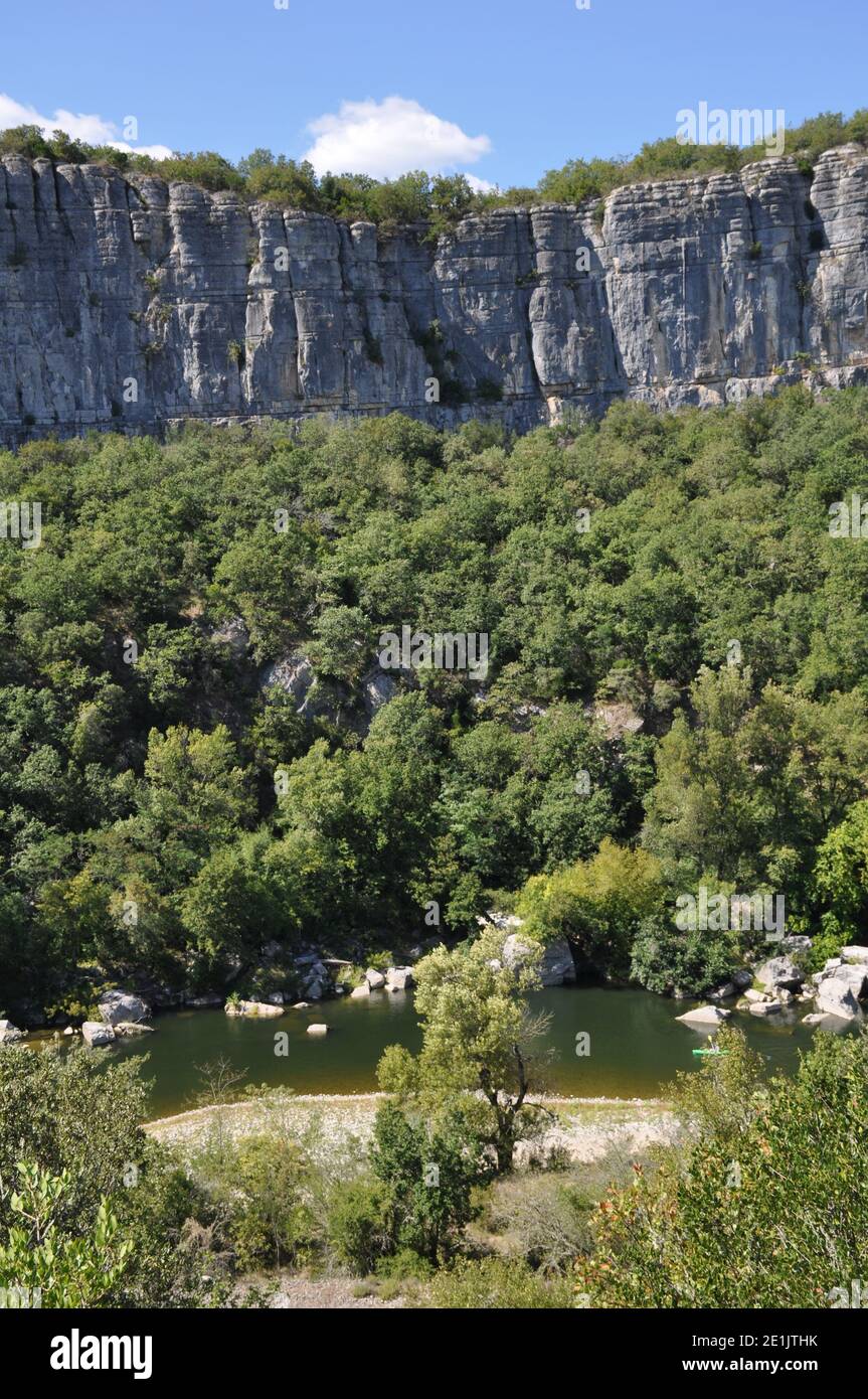 Ardèche, Auvergne-Rhône-Alpes, Frankreich Stockfoto