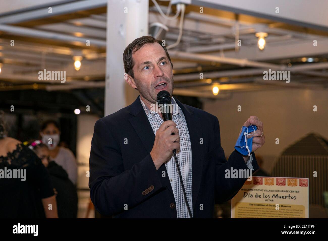 November 2, 2020: Jason Crow von Colorado Speaking Credit: Beth Schneider/ZUMA Wire/Alamy Live News Stockfoto