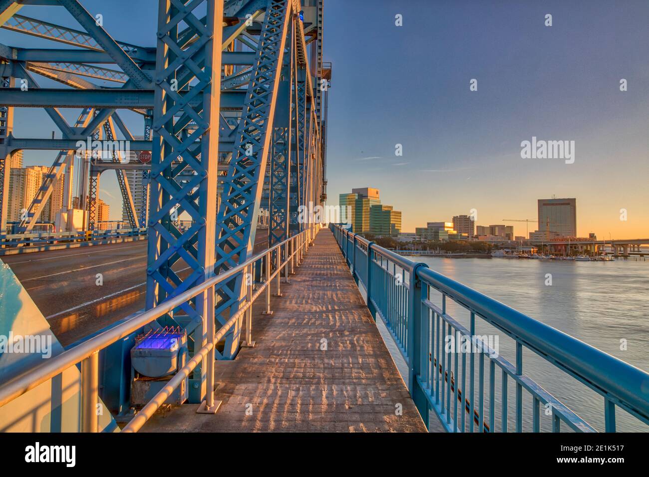 Main Street Bridge Stockfoto