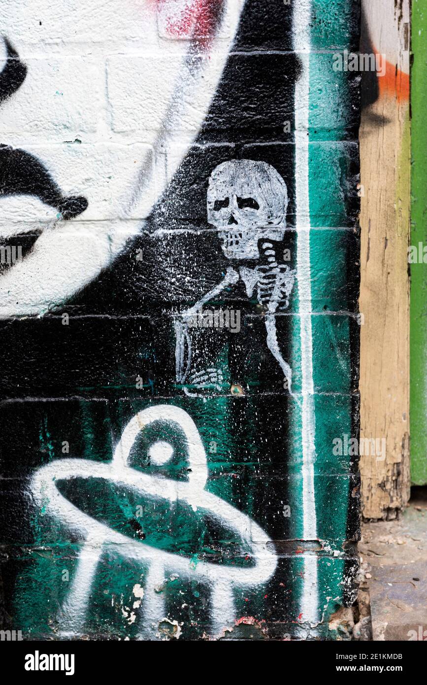 London, England: 24. Mai 2017. Street Art auf den Straßen von Brick Lane Shoreditch, London, Großbritannien. Alamy Stock Image/Jayne Russell Stockfoto