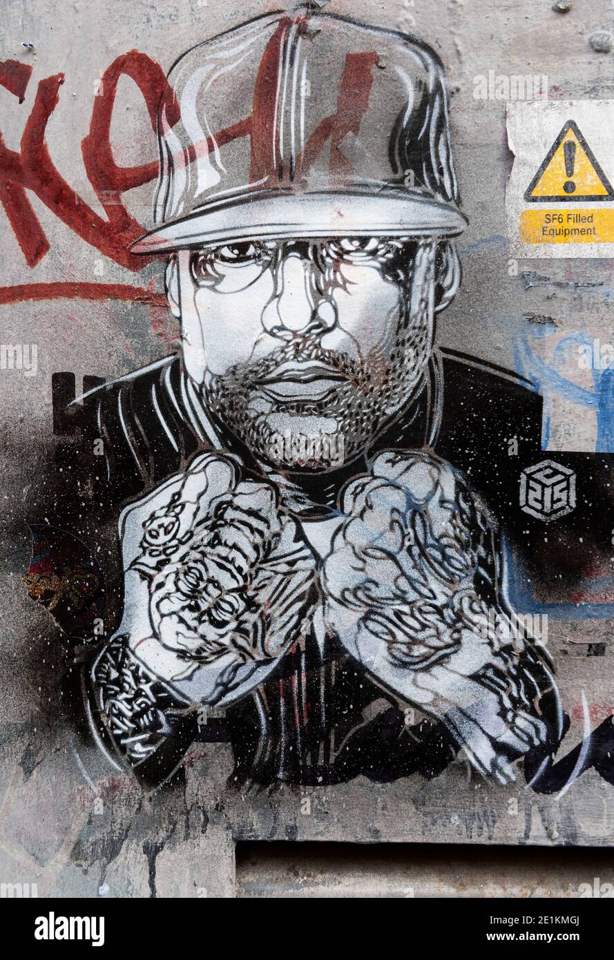 London, England: 24. Mai 2017. Street Art auf den Straßen von Brick Lane Shoreditch, London, Großbritannien. Alamy Stock Image/Jayne Russell Stockfoto