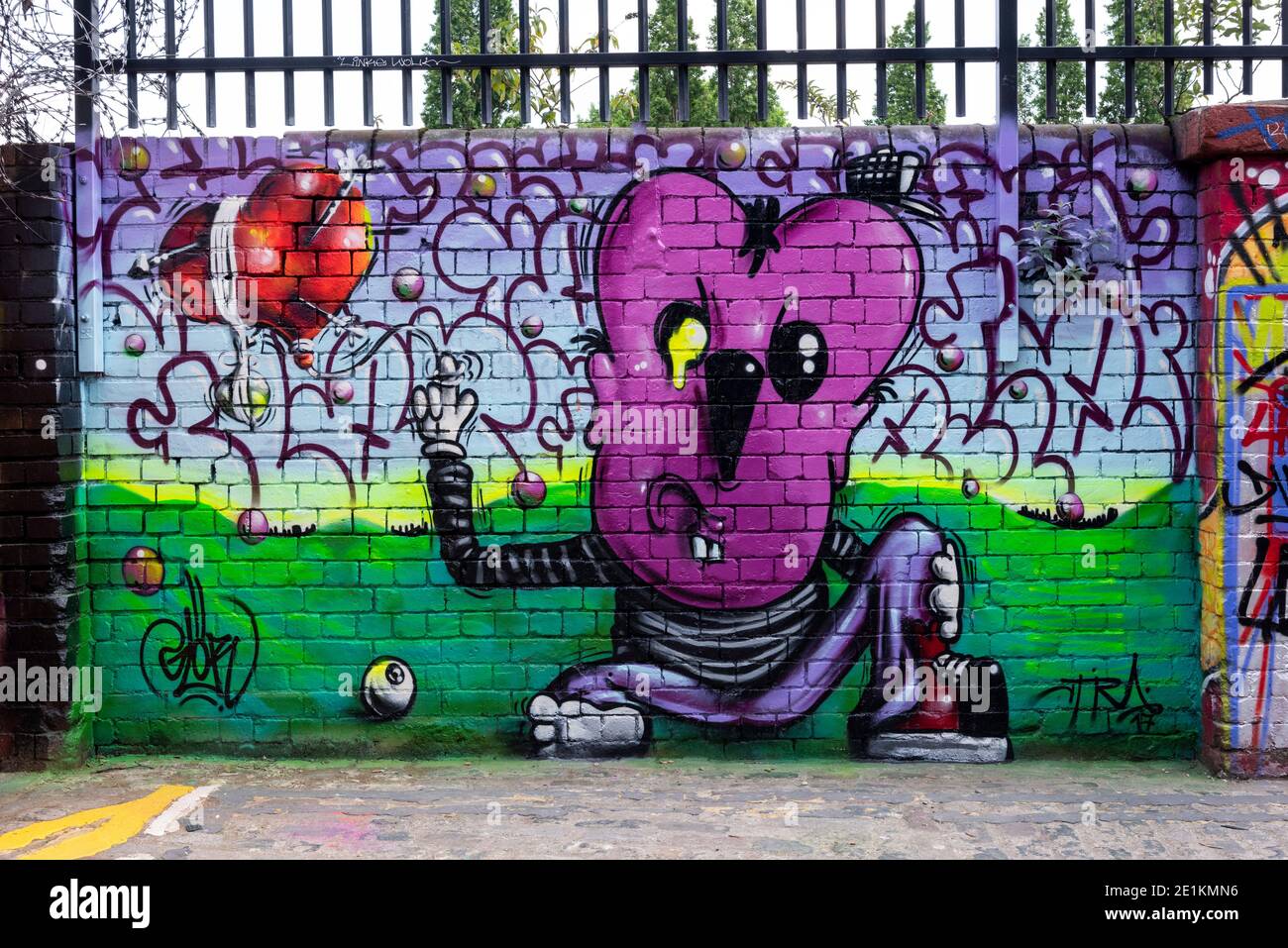 London, England: 24. Mai 2017. Street Art auf den Straßen von Brick Lane Shoreditch, London, Großbritannien. Alamy Stock Image/Jayne Russell Stockfoto