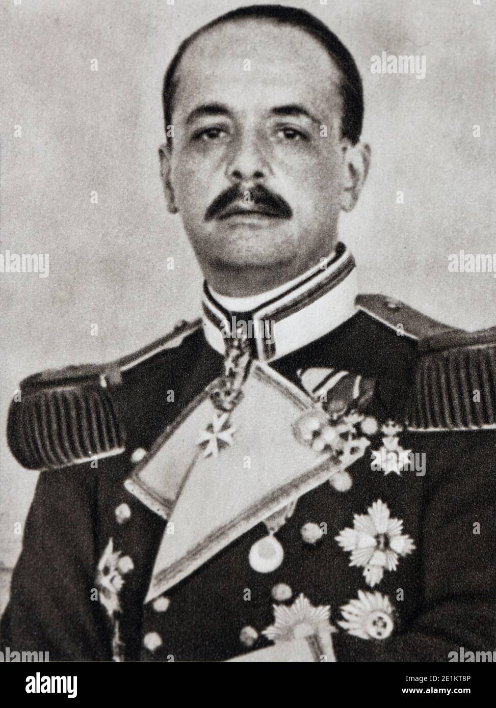 Graf Stefan Csaky, der als Minister für Auswärtige Angelegenheiten der Republik Ungarn zwischen 1938 und 1941. Stockfoto