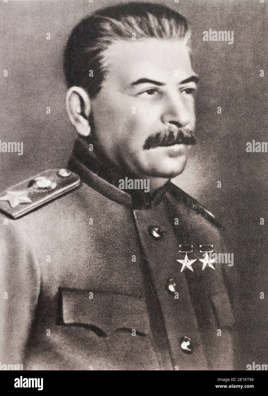 Marschall Joseph Stalin. Die russische Land ist nie erobert... Das ist