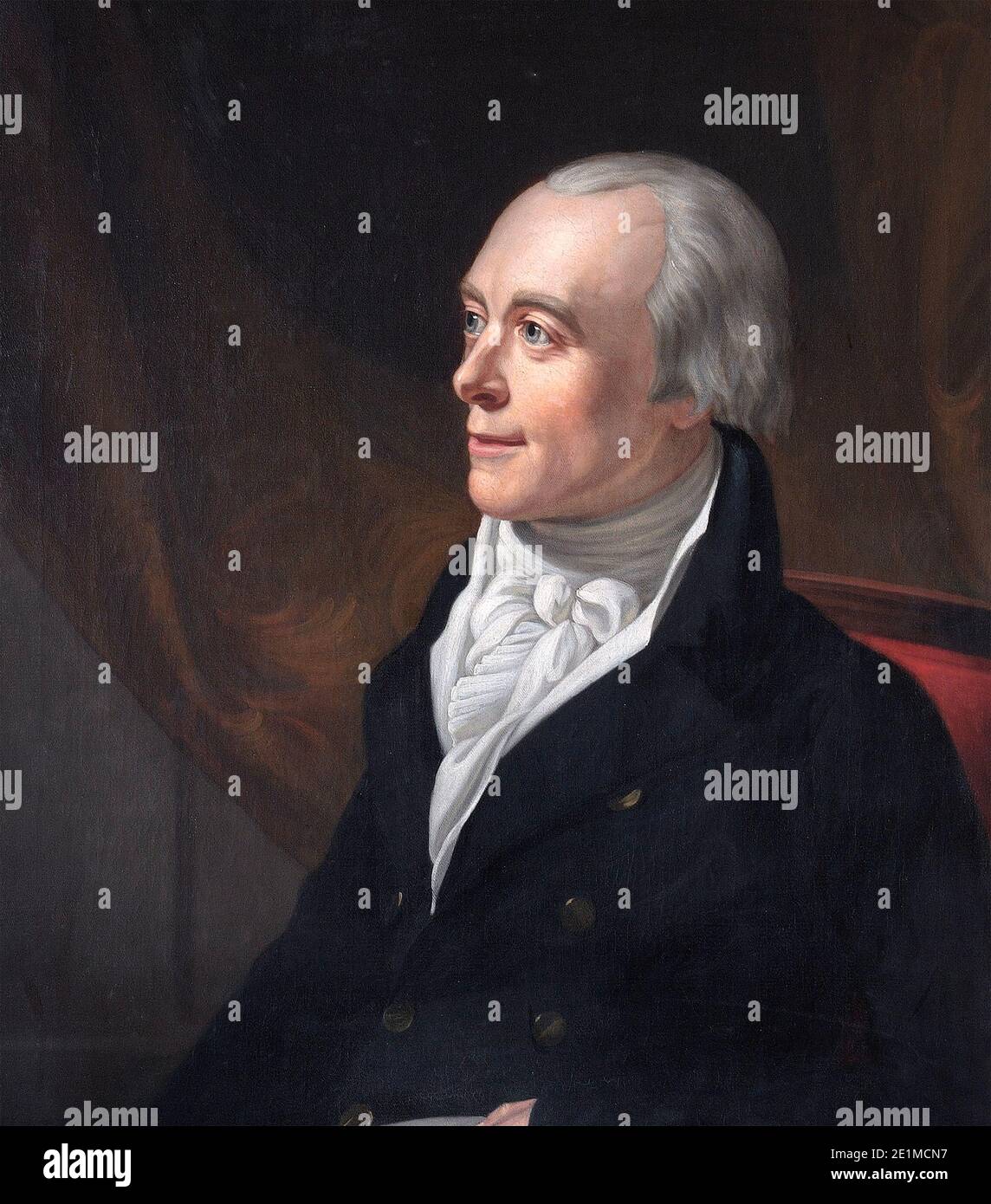 SPENCER PERCEVAL (1762-1812) britischer Tory Politiker und Premierminister in Ein posthume Gemälde von George Joseph im Jahre 1812 Stockfoto