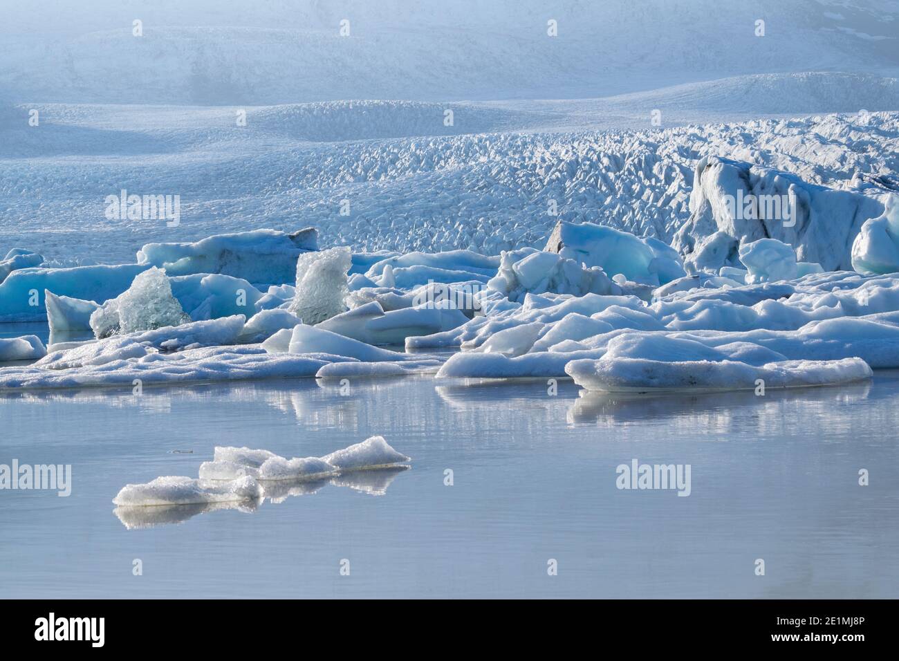 Jökulsarlon in Island Stockfoto