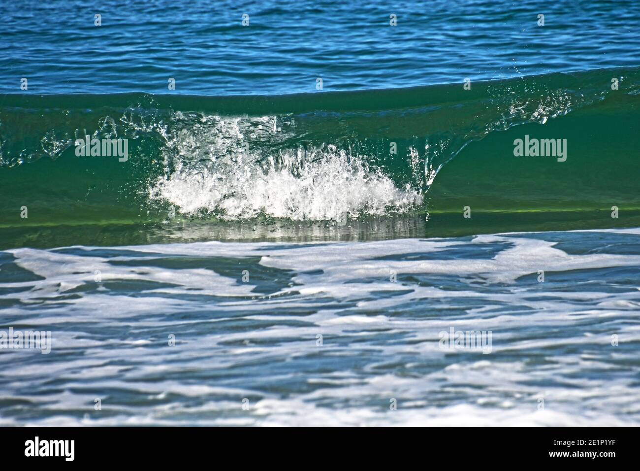 Welle brechen Stockfoto