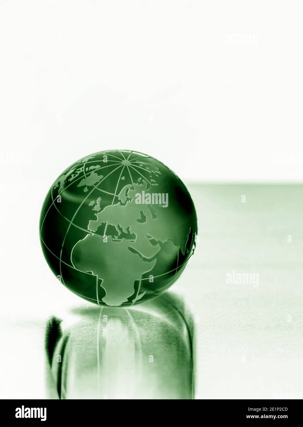 Grüner Planet, konzeptuelles Bild Stockfoto