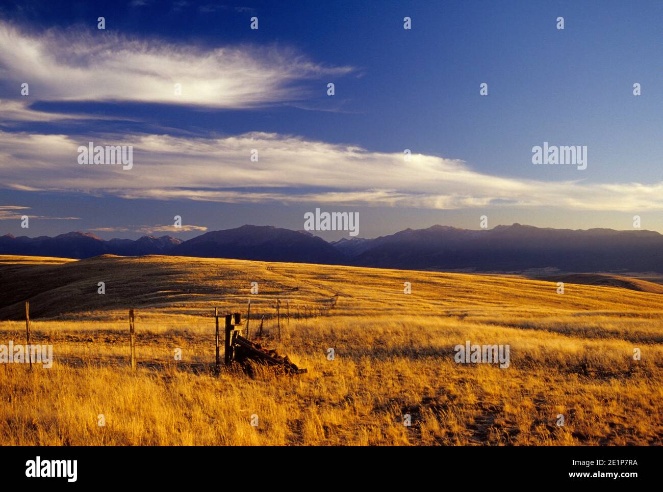 Ranchland, Wallowa County, Oregon Stockfoto