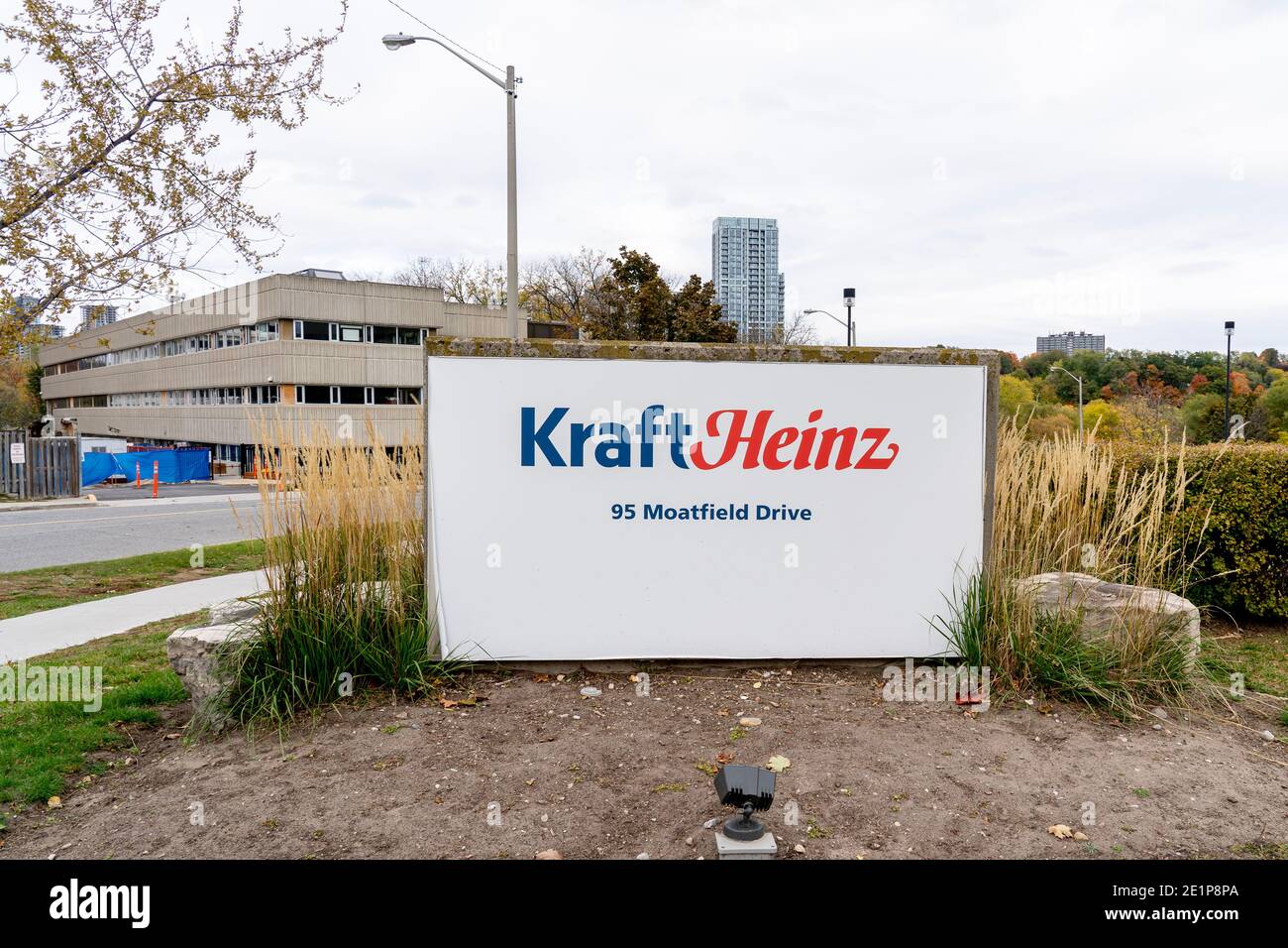 Der Hauptsitz von Kraft Heinz Canada in North York, Toronto. Stockfoto