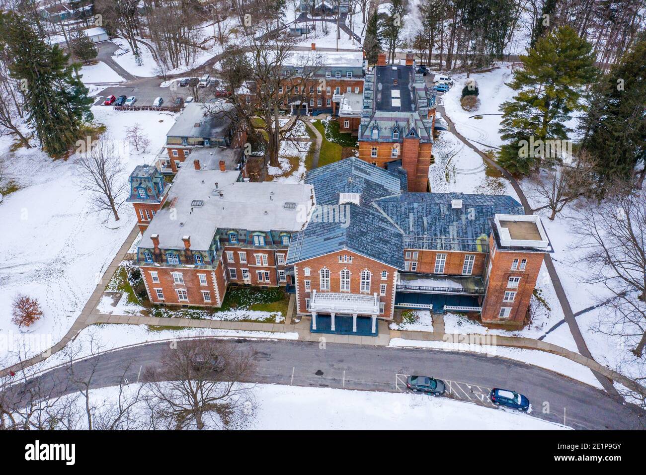 Oneida Community Mansion House, Oneida, New York, USA Stockfoto