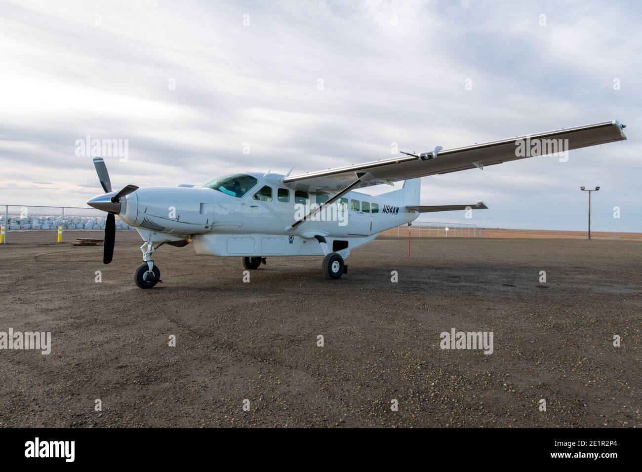 Arktischcharter nach Barter Island (Kaktovik) in der alaskischen Arktis Kreis Stockfoto