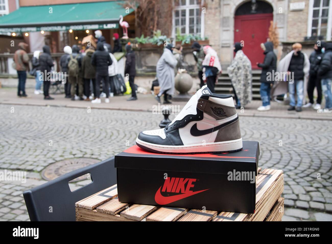 Nike Air Jordan Sneaker in Danzig, Polen. 19. Dezember 2020 © Wojciech  Strozyk / Alamy Stockfoto Stockfotografie - Alamy