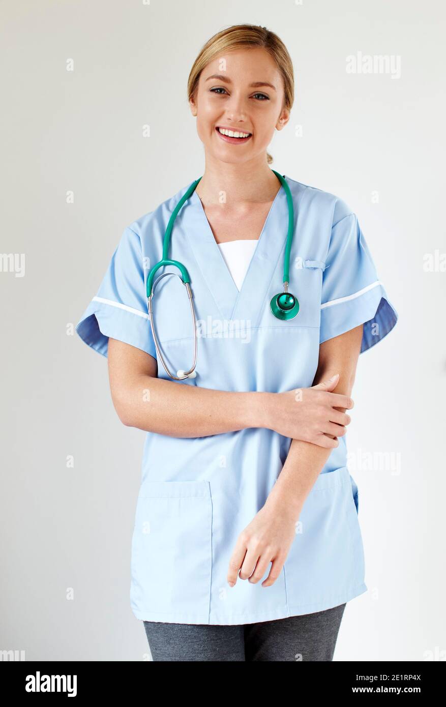 Porträt von Krankenschwester Stockfoto