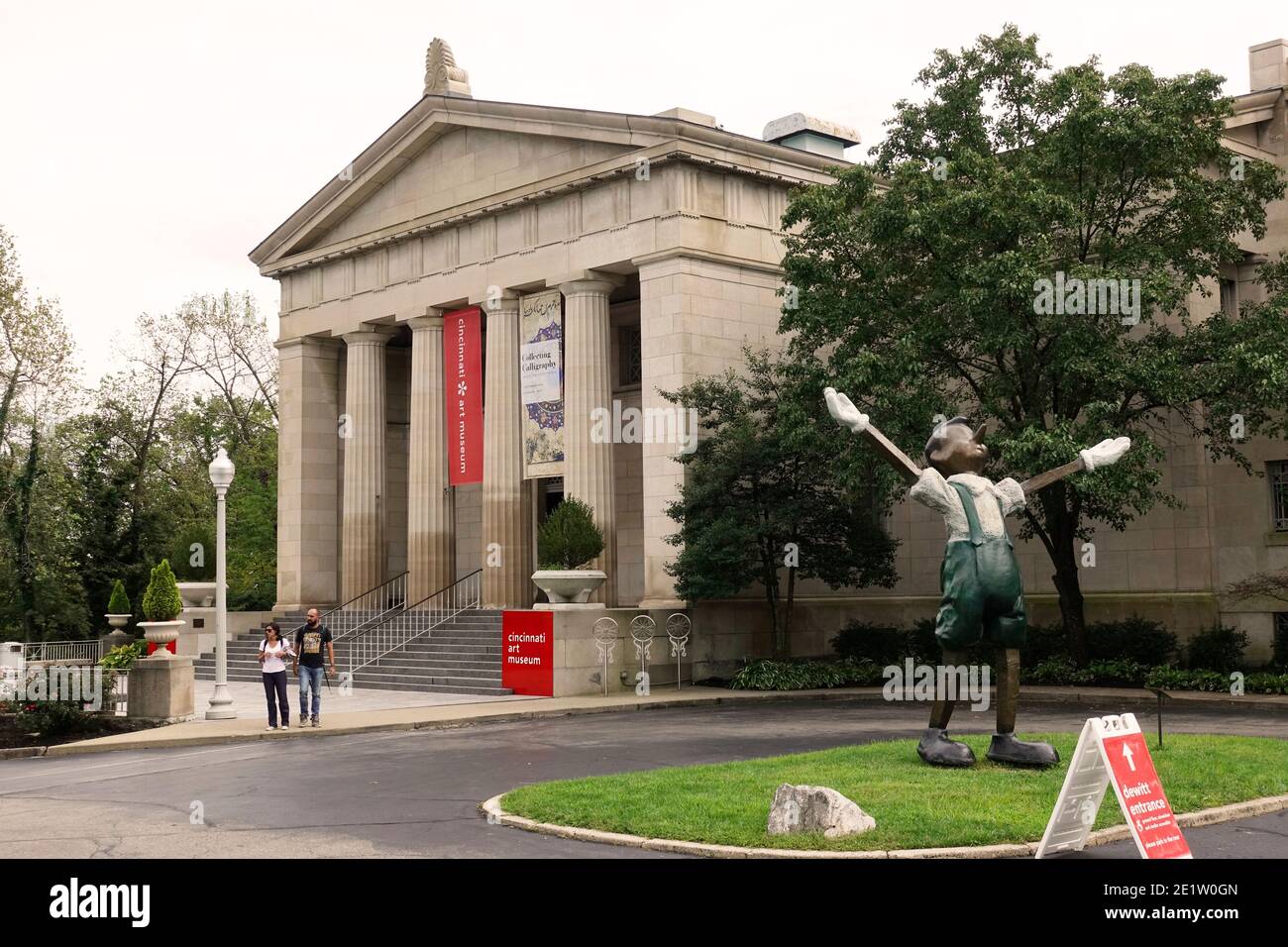 Cincinnati Art Museum in Ohio Stockfoto