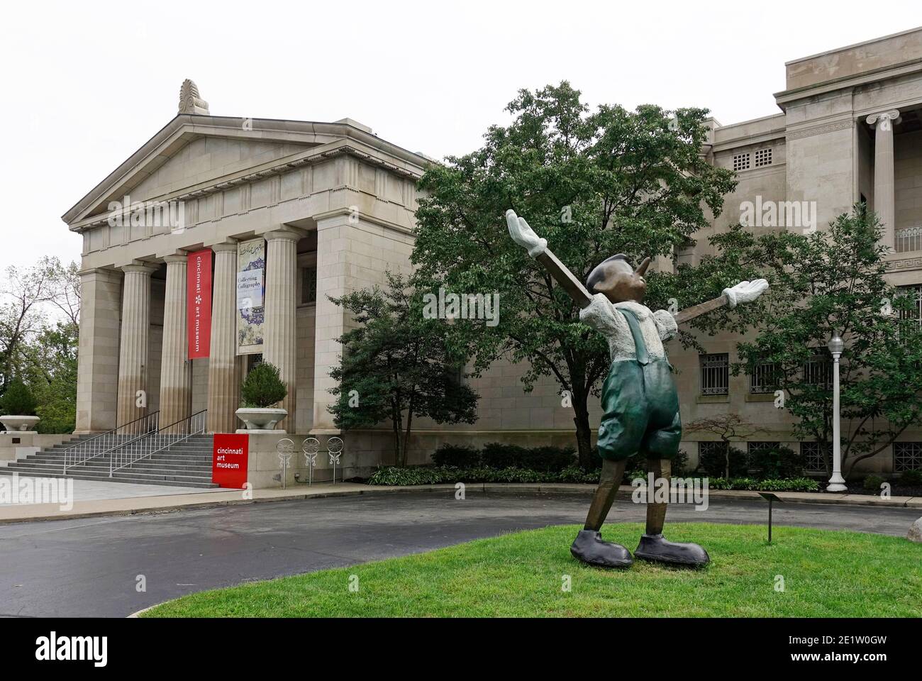 Cincinnati Art Museum in Ohio Stockfoto