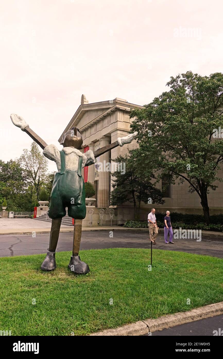 Cincinnati Art Museum in Ohio Stockfoto