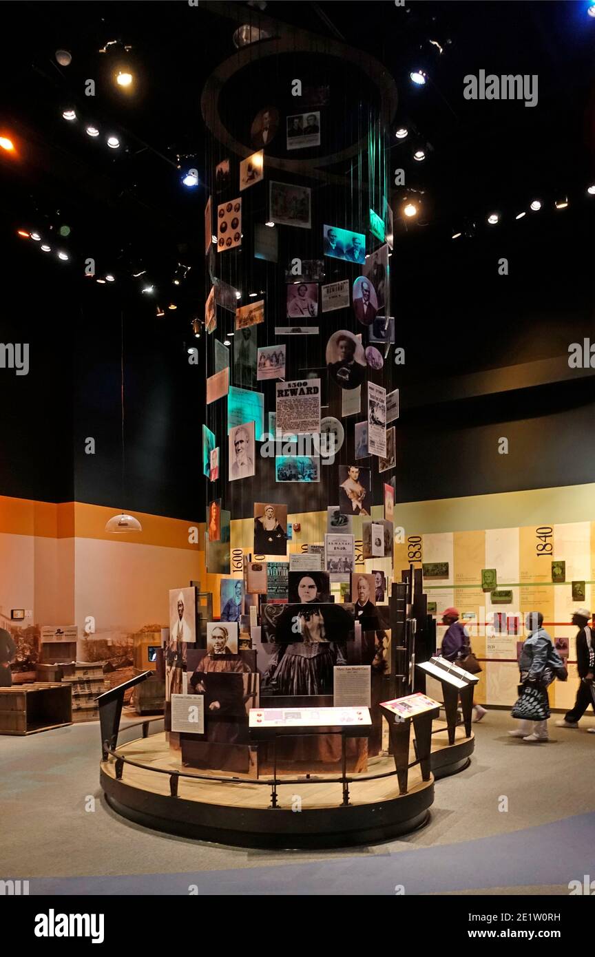 National Underground Railroad Freedom Center in Cincinnati Ohio Stockfoto