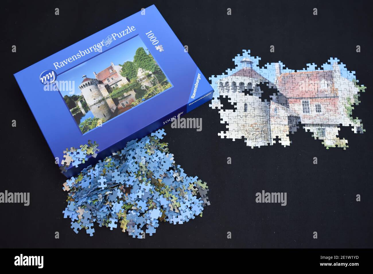 Ravensburger ist der europäische führende Puzzle-Spezialist für die Erstellung von hochwertigen Foto-Puzzles ideales Geschenk für Geburtstag Weihnachten verlassen Kindergarten oder Schule. Stockfoto