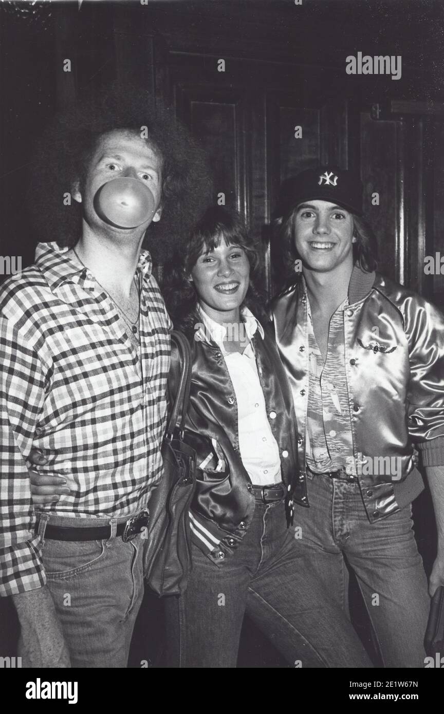 SHAUN CASSIDY mit David Jolliffe und Laurie Bartram Credit: Ralph Dominguez/MediaPunch Stockfoto
