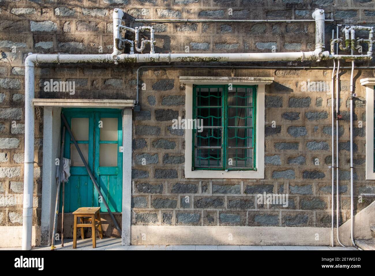 Ngong Ping und Po Lin Kloster auf Lantau Island, Hongkong Stockfoto
