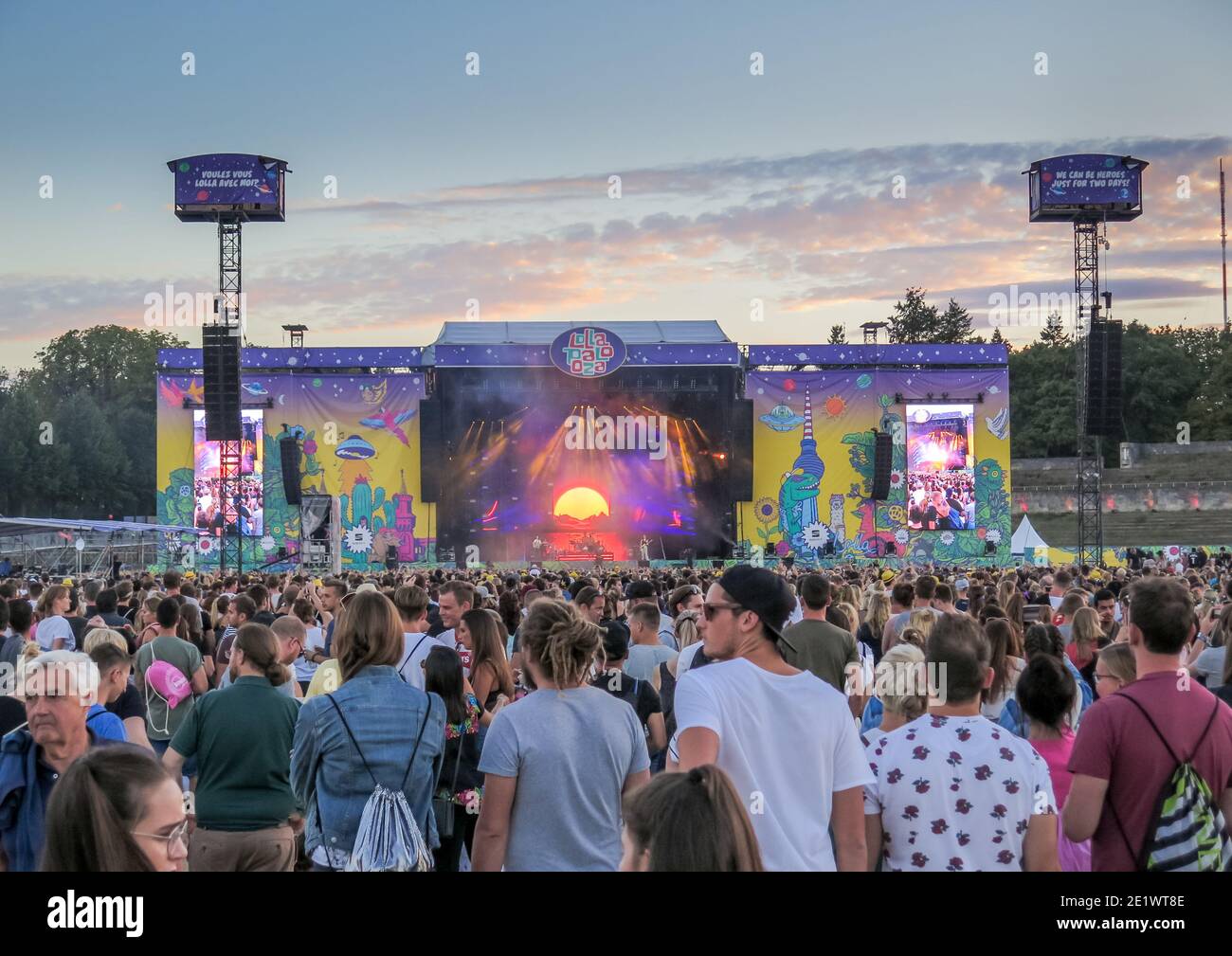 Konzert Imagine Dragons, LollapaloozaFestival, Olympiastadion, Westend