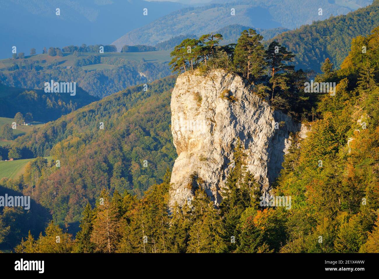 Ankenballen, Basel-Land, Schweiz Stockfoto