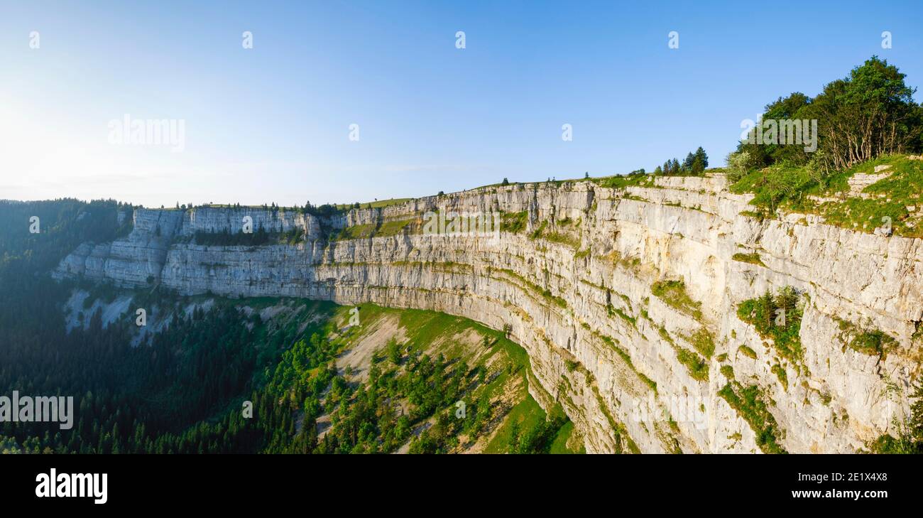 Creux du Van, Neuchatel, Schweiz Stockfoto