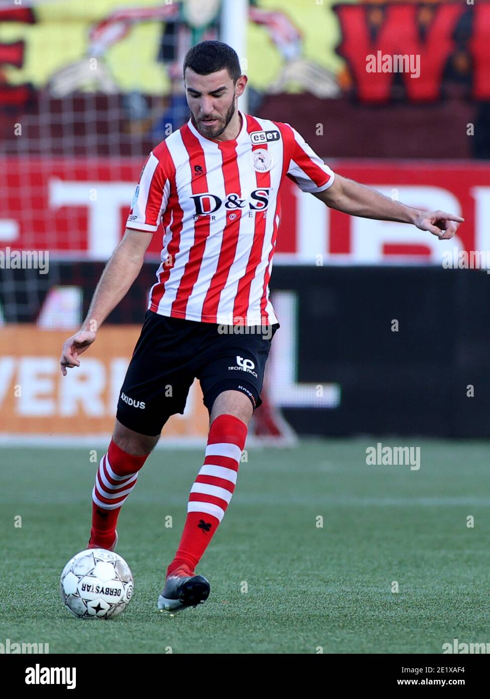 ROTTERDAM, NIEDERLANDE - JANUAR 10: Michael Heylen von Sparta Rotterdam während des niederländischen Eredivisie-Spiels zwischen Sparta Rotterdam und Feyenoord bei He Stockfoto