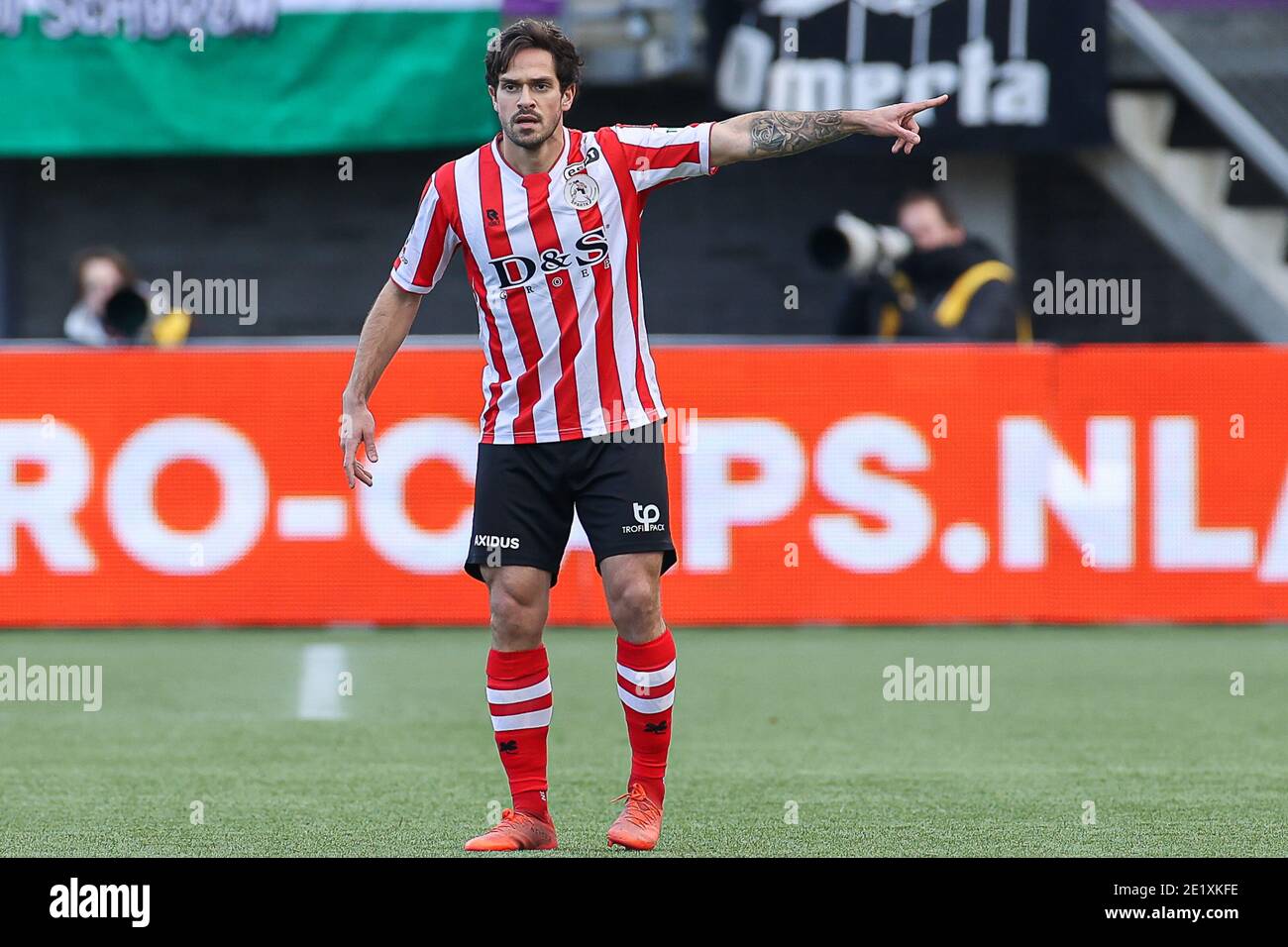 ROTTERDAM, NIEDERLANDE - JANUAR 10: Mica Pinto von Sparta Rotterdam während des niederländischen Eredivisie-Spiels zwischen Sparta Rotterdam und Feyenoord bei Het Ka Stockfoto