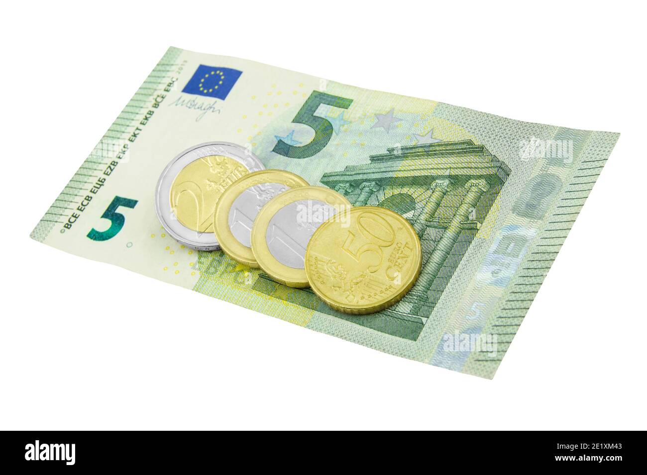 Mindestlohn 9,50 Euro Januar 2021 Stockfoto