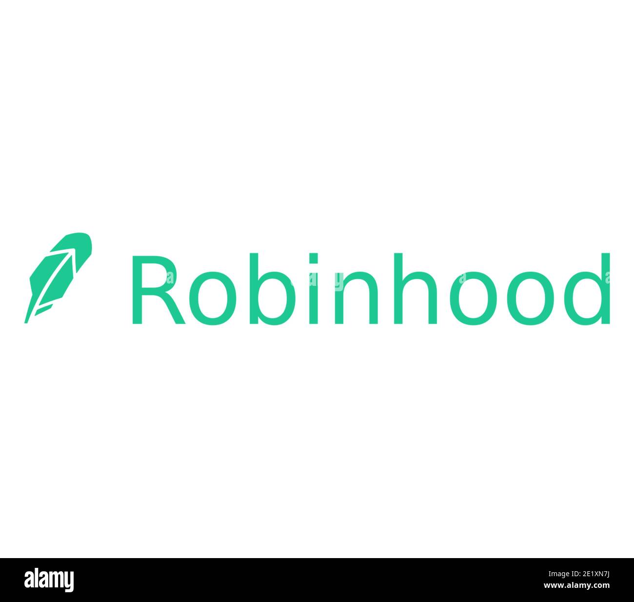 Robinhood-Logo Stockfoto