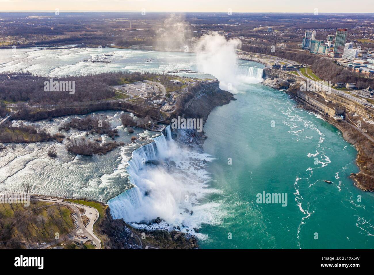 Niagarafälle, USA und Kanada Stockfoto