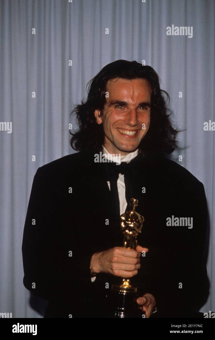 DANIEL DAY LEWIS bei den Oscar Academy Awards 1990 f9653 Credit Ralph